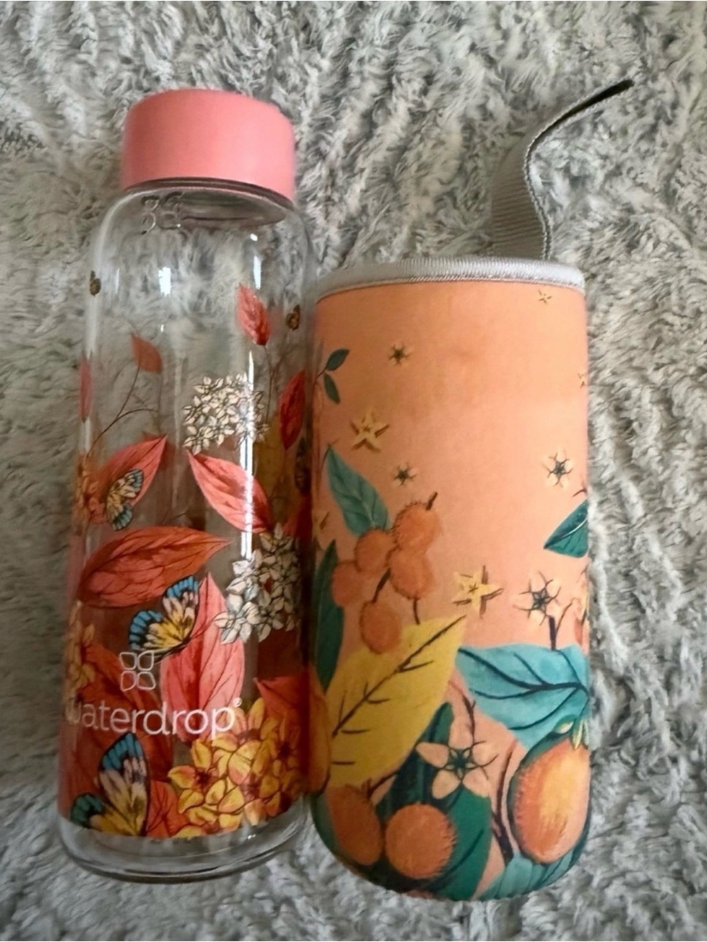 Waterdrop SUMMERTIME Limited Edition Glass Bottle - 14 oz